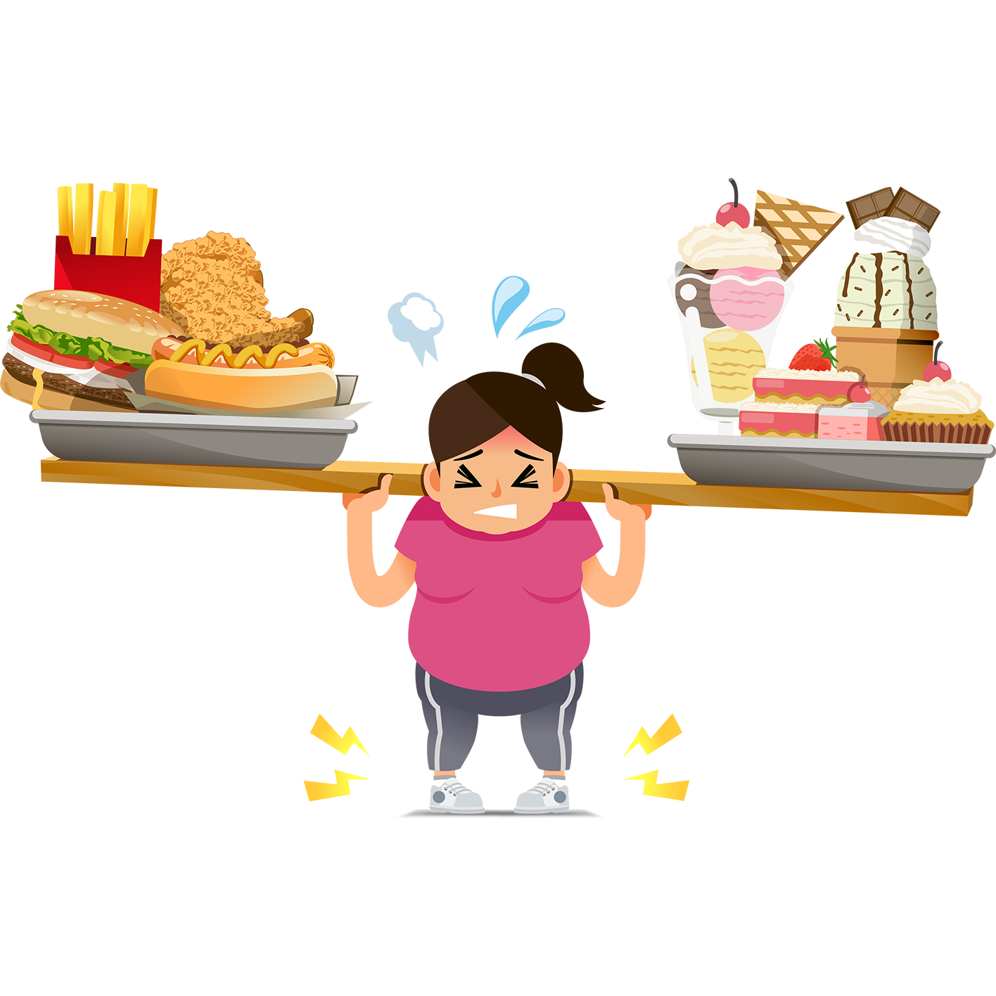 have weight problems